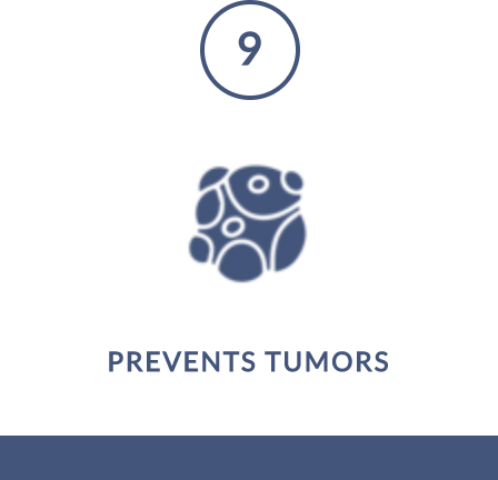 prevents tumors symptom